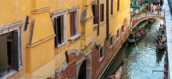La vista dalla terrazza privata dell'appartamento Fenice Terrazza a Venezia