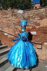 Costumi del Carnevale di Venezia al Campiello Barbaro.