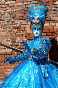 Costumi del Carnevale di Venezia al Campiello Barbaro.