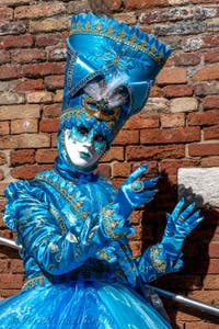 Costumi del Carnevale di Venezia al Campiello Barbaro.