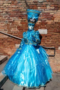 Costumi del Carnevale di Venezia al Campiello Barbaro.