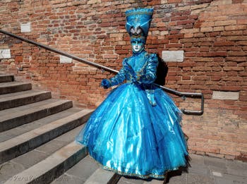 Costumi del Carnevale di Venezia al Campiello Barbaro.