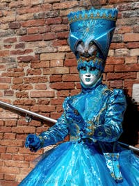 Costumi del Carnevale di Venezia al Campiello Barbaro.