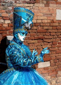 Costumi del Carnevale di Venezia al Campiello Barbaro.