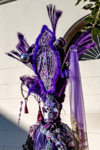 La sfilata dei costumi del Carnevale di Venezia 2026 sul Campo San Lorenzo.