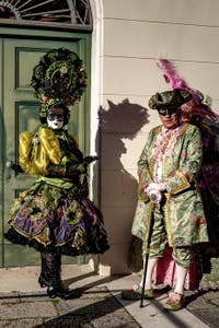 La sfilata dei costumi del Carnevale di Venezia 2026 sul Campo San Lorenzo.