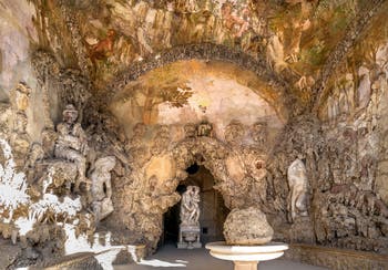 La grande grotta del giardino Boboli a Firenze