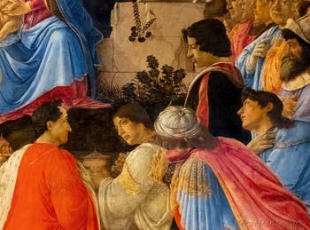 Sandro Botticelli, Adorazione dei Magi, 1475-1477, Galleria degli Uffizi, Firenze, Italia