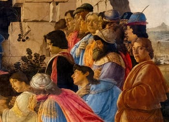 Botticelli, Adorazione dei Magi, 1475-1477, Galleria degli Uffizi, Firenze, Italia