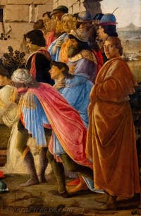 Botticelli, Adorazione dei Magi, 1475-1477, Galleria degli Uffizi, Firenze, Italia