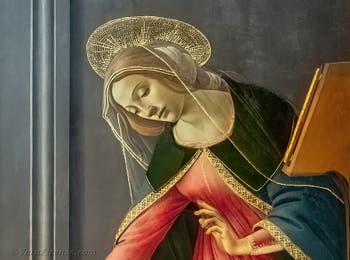 Sandro Botticelli, Annunciazione di Cestello, 1489, Galleria degli Uffizi, Firenze Italia