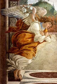 Sandro Botticelli, Annunciazione di San Martino alla Scala, Galleria degli Uffizi, Firenze, Italia
