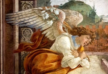 Sandro Botticelli, Annunciazione di San Martino alla Scala, Galleria degli Uffizi, Firenze, Italia