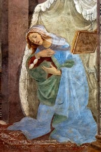 Sandro Botticelli, Annunciazione di San Martino alla Scala, Galleria degli Uffizi, Firenze, Italia