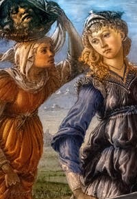 Sandro Botticelli, Il ritorno di Giuditta dal campo nemico a Betulia, 1470, Galleria degli Uffizi, Firenze, Italia