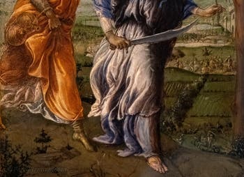 Sandro Botticelli, Il ritorno di Giuditta dal campo nemico a Betulia, 1470, Galleria degli Uffizi, Firenze, Italia
