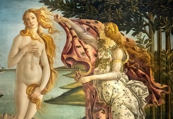 Sandro Botticelli, La nascita di Venere, Galleria degli Uffizi, Firenze, Italia