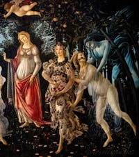 Sandro Botticelli, La Primavera, 1481-1482, Galleria degli Uffizi, Firenze, Italia