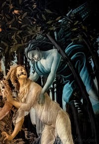 Sandro Botticelli, La Primavera, 1481-1482, Galleria degli Uffizi, Firenze, Italia