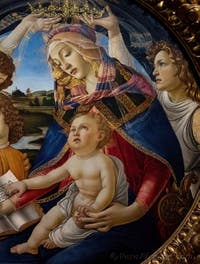Sandro Botticelli, Madonna del Magnificat, Galleria degli Uffizi, Firenze, Italia