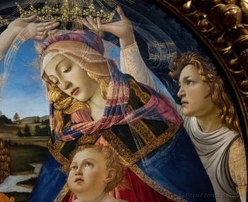 Sandro Botticelli, Madonna del Magnificat, Galleria degli Uffizi, Firenze, Italia