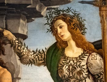 Sandro Botticelli, Pallade e il Centauro, Galleria degli Uffizi, Firenze, Italia