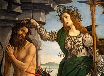 Sandro Botticelli, Pallade e il Centauro, Galleria degli Uffizi, Firenze, Italia