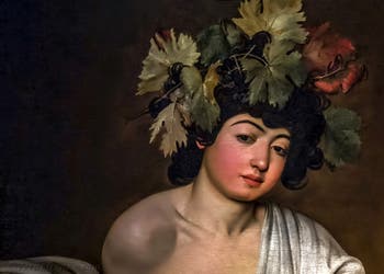 Caravaggio, Bacco adolescente, 1598, Galleria degli Uffizi, Firenze, Italia
