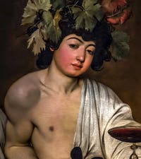 Caravaggio, Bacco adolescente, 1598, Galleria degli Uffizi, Firenze, Italia