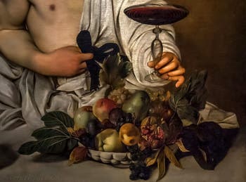 Caravaggio, Bacco adolescente, 1598, Galleria degli Uffizi, Firenze, Italia