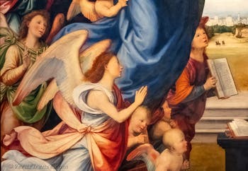 Fra Bartolomeo, Visione di San Bernardo, 1504-1507, Galleria degli Uffizi a Firenze, Italia