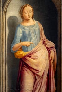 Fra Bartolomeo, Porzia, 1495, Galleria degli Uffizi a Firenze, Italia