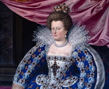 Franz Pourbus il Giovane, Maria de' Medici, 1613, Galleria degli Uffizi, Firenze, Italia