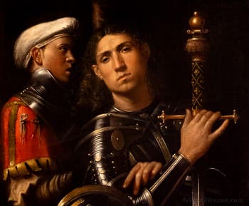 Giorgione, Il Gattamelata, Capitano e scudiero, 1505-1510, Galleria degli Uffizi, Firenze, Italia