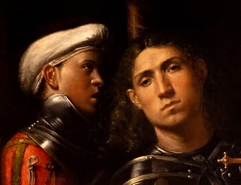 Giorgione, Il Gattamelata, Capitano e scudiero, 1505-1510, Galleria degli Uffizi, Firenze, Italia