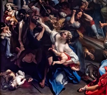 Marco Benefial, Il massacro degli innocenti, 1730, Galleria degli Uffizi, Firenze, Italia