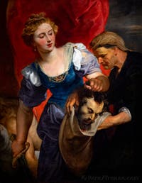 Pietro Paolo Rubens, Giuditta e Oloferne alla Galleria degli Uffizi di Firenze