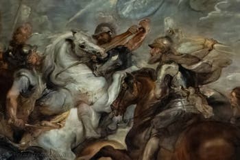Pietro Paolo Rubens, Re Enrico IV nella battaglia di Ivry, 1627-1630, Galleria degli Uffizi, Firenze, Italia