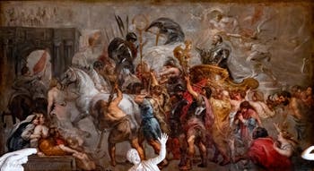 Pietro Paolo Rubens, Entrata trionfale del re Enrico IV a Parigi, 1627-1630, Galleria degli Uffizi, Firenze, Italia