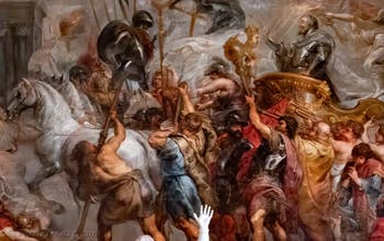 Pietro Paolo Rubens, Entrata trionfale del re Enrico IV a Parigi, 1627-1630, Galleria degli Uffizi, Firenze, Italia