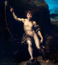 Raffaello, San Giovanni Battista nel deserto, Galleria degli Uffizi a Firenze