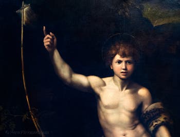 Raffaello, San Giovanni Battista nel deserto, Galleria degli Uffizi a Firenze