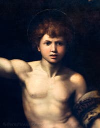Raffaello, San Giovanni Battista nel deserto, Galleria degli Uffizi a Firenze