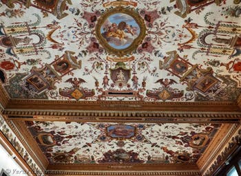 Sala della Galleria degli Uffizi a Firenze