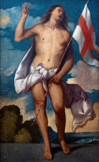 Tiziano, Cristo risorto, 1510, Galleria degli Uffizi, Firenze, Italia