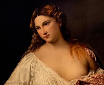 Tiziano, Flora, Galleria degli Uffizi, Firenze, Italia