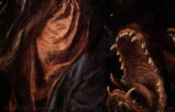 Tiziano, Santa Margherita e il drago, 1565-1570, Galleria degli Uffizi, Firenze, Italia