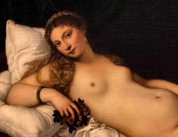 Tiziano, Venere di Urbino, 1538, Galleria degli Uffizi, Firenze, Italia