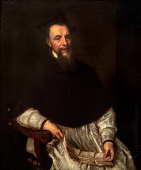 Tiziano, Ritratto del vescovo Ludovico Beccadelli, 1552, Galleria degli Uffizi, Firenze, Italia