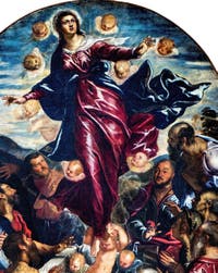 Tintoretto, L’Assunzione della Vergine, alle Gallerie dell’Accademia di Venezia, in Italia
